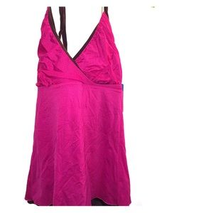 NEW WITH TAGS! Pink Halter swim top from Patagonia